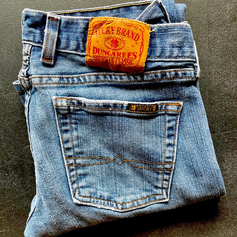 🍀 LUCKY BRAND 
Dream Jeans dungarees American classic in size 4/27